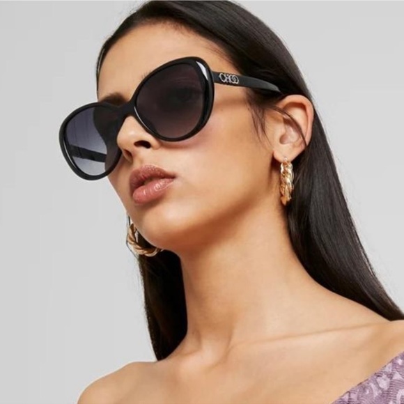 ⭐︎新品未使用⭐︎JIMMY CHOO サングラス　AMIRA/G/S Jimmy Choo Brown Gradient Butterfly Ladies Sunglasses AMIRA